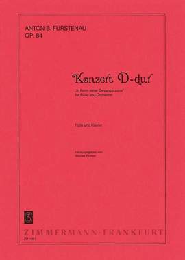 Fuerstenau, A B: Konzert D-Dur D major op. 84