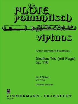 Fuerstenau, A B: Großes Trio F-Dur (mit Fuge) F major op. 118