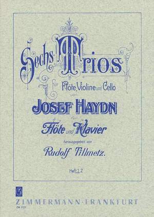 Franz Joseph Haydn: Sechs Trios Heft 1