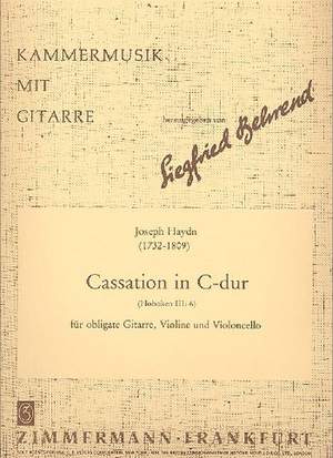 Haydn, J: Cassation in C major Hob. III:6