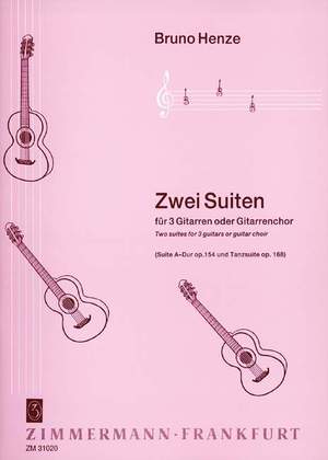 Bruno Henze: Zwei Suiten op. 168 + op. 154