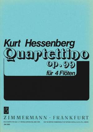 Hessenberg, K: Quartettino op. 99
