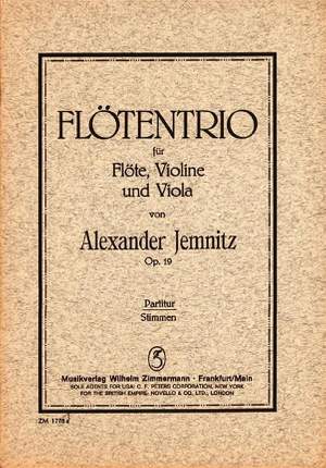 Alexander Jemnitz: Trio op. 19