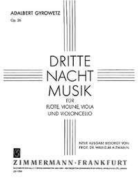 Adalbert Gyrowetz: Dritte Nachtmusik op. 26