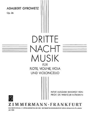 Adalbert Gyrowetz: Dritte Nachtmusik op. 26