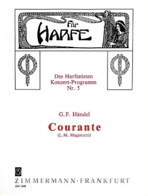 Handel, G F: Courante