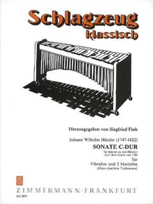 Haessler, J W: Sonate C-Dur C major