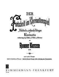 Robert Kietzer: Der Fortschritt im Klarinettenspiel op. 91 Heft 3