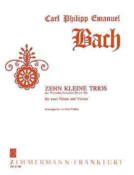 Carl Philipp Emanuel Bach: Zehn kleine Trios Wq 193, 81, 82
