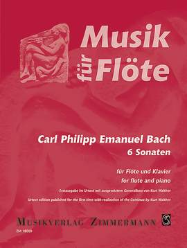 Bach, C P E: 6 Sonaten Wq 125-127, 129, 130, 134