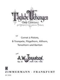 Johanson, A W: Daily Exercises op. 25 Book 1