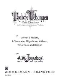 Johanson, A W: Daily Exercises op. 25 Book 2