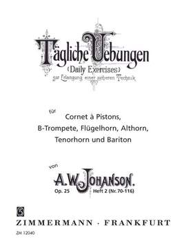 Johanson, A W: Daily Exercises op. 25 Issue 2