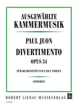 Paul Juon: Divertimento op. 34