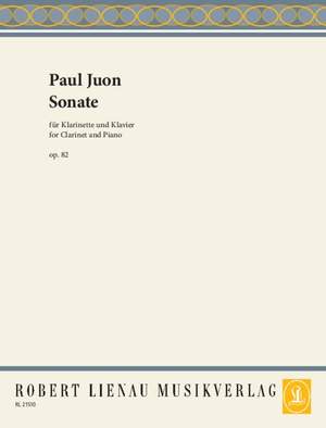 Paul Juon: Sonate op. 82