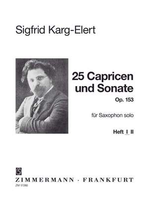 Karg-Elert, S: 25 Capricen und Sonate op. 153 Issue 1
