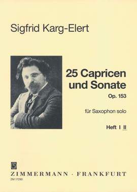 Karg-Elert, S: 25 Capricen und Sonate op. 153 Issue 2
