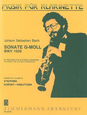 Bach, J S: Sonata G minor BWV 1020