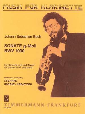 Bach, J S: Sonata G minor BWV 1030