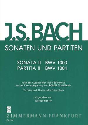 Bach, J S: Sonatas and Partitas BWV 1003/1004 Book 2