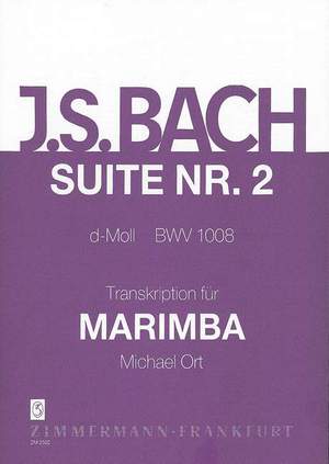 Bach, J S: Suite No. 2 D minor BWV 1008