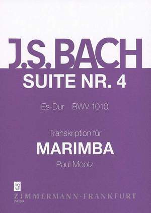 Johann Sebastian Bach: Suite 4 Bwv1010