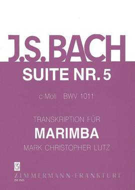 Bach, J S: Suite V C minor