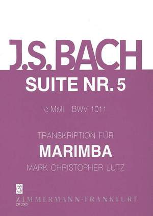 Bach, J S: Suite V BWV 1011 Product Image