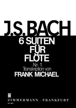 Johann Sebastian Bach: Suite No.1 In G BWV 1007