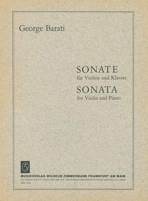 Barati, G: Sonate