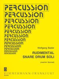 Basler, W: Rudimental Snare Drum Soli