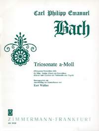 Carl Philipp Emanuel Bach: Triosonate a-Moll Wq 148