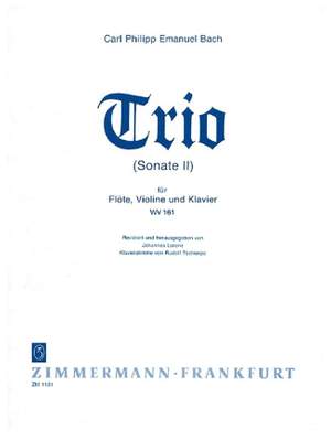 Bach, C P E: Trio (Sonata II) WV 161