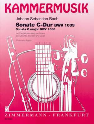 Johann Sebastian Bach: Sonata C Major BWV 1033