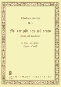 Boehm, T: Nel cor più non mi sento op. 4