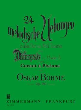 Boehme, O: 24 melodische Übungen in allen Dur- und Moll-Tonarten op. 20