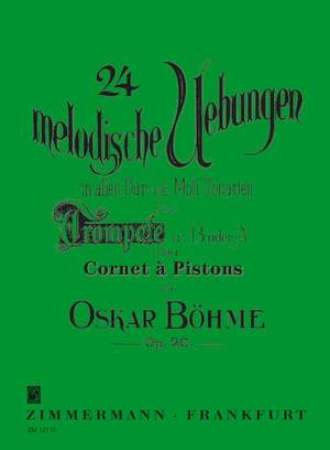 Boehme, O: 24 Melodic Exercises in all keys op. 20