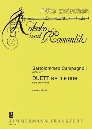 Campagnoli, B: Duet No. 1 E major