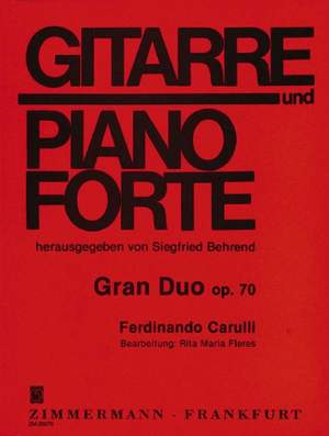 Carulli, F: Gran Duo op. 70