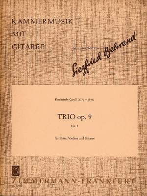 Carulli, F: Trio op. 9/1 Issue 1