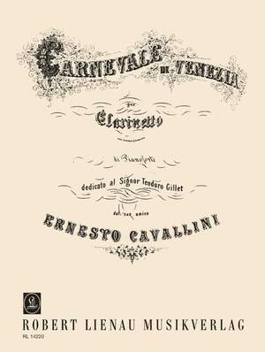 Ernesto Cavallini: Carnival Of Venice E Flat Clarinet