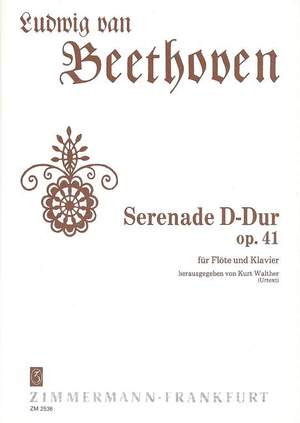 Ludwig van Beethoven: Serenade D Op.41