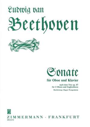 Beethoven, L v: Sonata op. 87