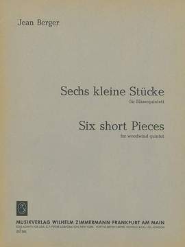 Jean Berger: Sechs kleine Stücke