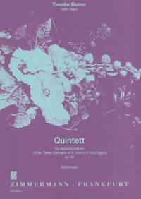 Blumer, T: Quintet op. 52