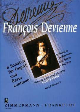 François Devienne: 6 Sonaten Heft 2