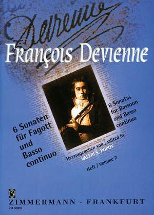 François Devienne: 6 Sonaten Heft 2