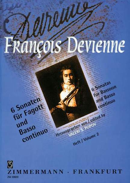 François Devienne: 6 Sonaten Heft 2