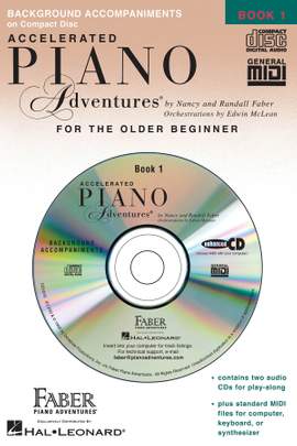 Accelerated Piano Adventures: Lesson Book 1 (CDs)