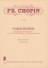 Chopin, F: Variations on the aria ”Non più mesta“ op. posth.